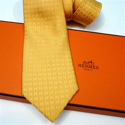 hermes gold man tie|authentic hermes tiesto.